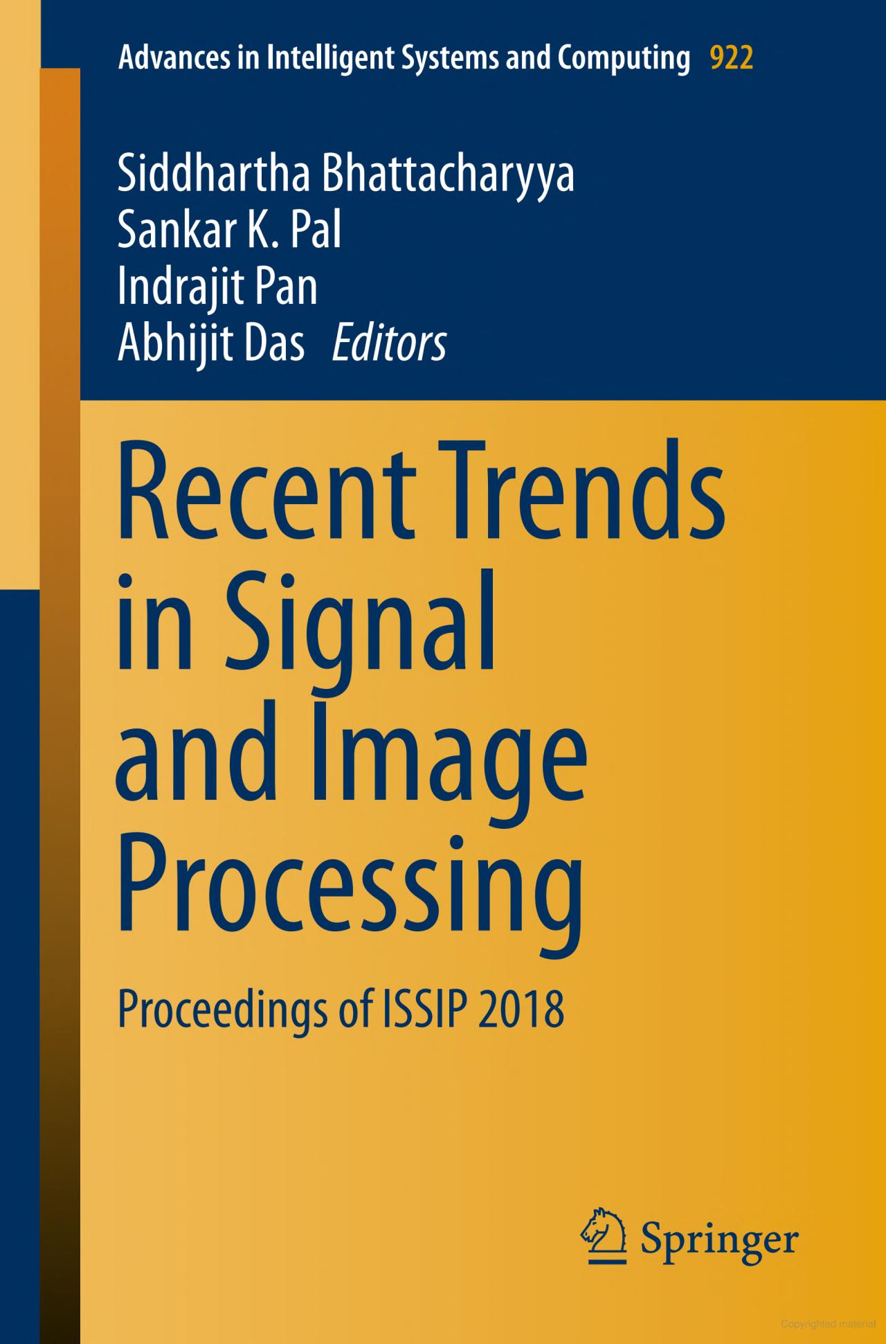 ISSIP 2018 Book